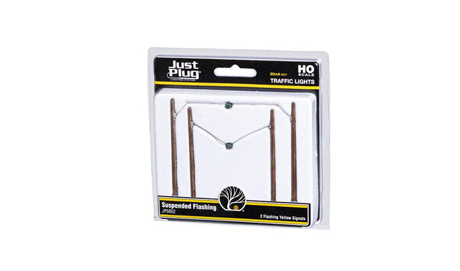 Woodland Scenics 5652 | Just Plug Lighting System - Suspended Flashing Lights - Squeaky's Trains