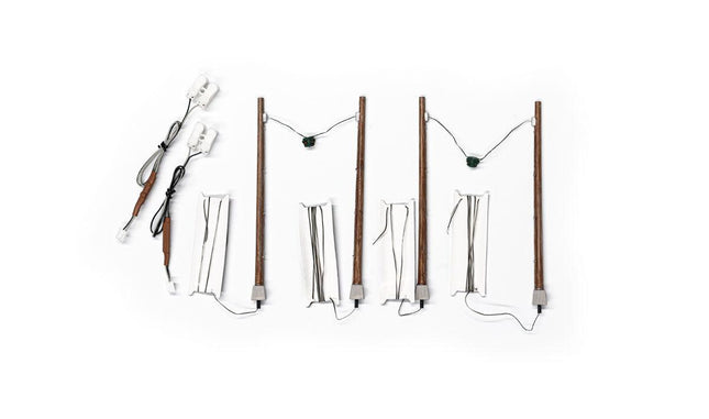 Woodland Scenics 5665 | Just Plug Lighting System - Suspended Flashing Lights | O Scale - Squeaky's Trains