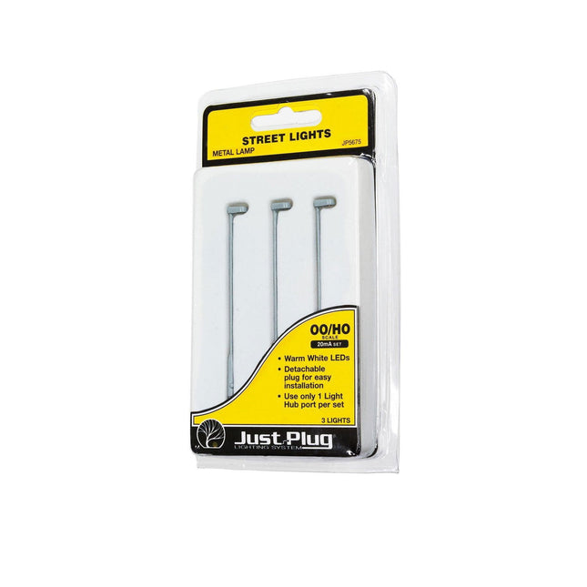 Woodland Scenics 5675 | Just Plug Lighting System - Metal Lamp | OO/HO Scale - Squeaky's Trains