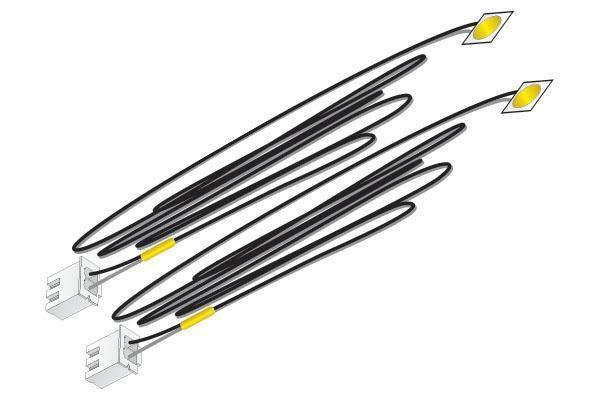 Woodland Scenics 5742 | Just Plug Lighting System | Yellow LED Stick-On Lights - Squeaky's Trains