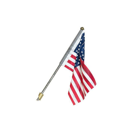 Woodland Scenics 5955 | Just Plug Lighting System - Large US Flag - Wall Mount | Multi Scale - Squeaky's Trains