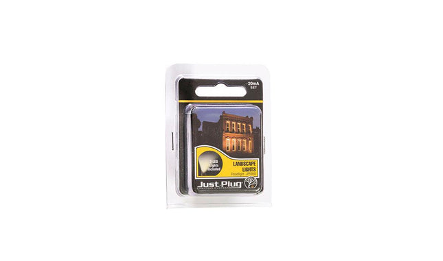 Woodland Scenics 5958 | Just Plug Lighting System - Floodlights (2) | Multi Scale - Squeaky's Trains