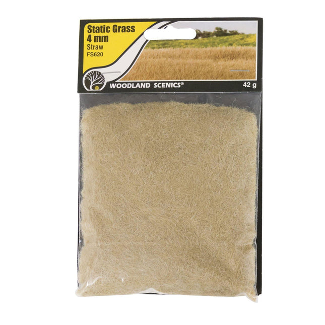 Woodland Scenics 620 | Static Grass Straw 4mm - Squeaky's Trains