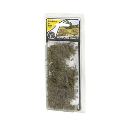 Woodland Scenics 637 | Briar Patch Dry Brown | Multi Scale - Squeaky's Trains