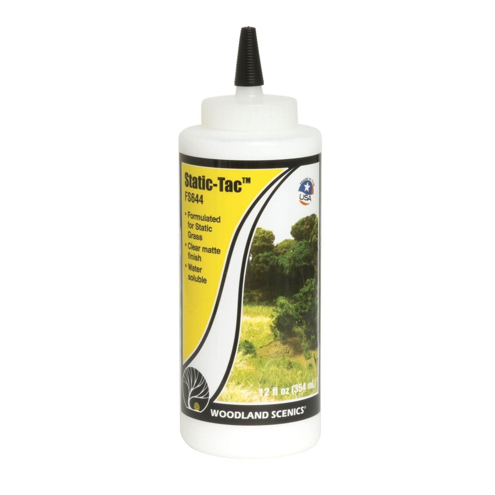 Spray-Tac De Woodland Scenics - Le Système De Champ FS645, Colle En Spray Pour Modélisme