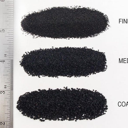 Woodland Scenics 76 | Cinders Fine Ballast Bag - 21.6 in3 (353 cm3) | Multi Scale - Squeaky's Trains