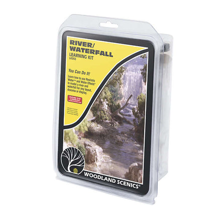 Woodland Scenics 955 | River/Waterfall - Learning Kit | Multi Scale - Squeaky's Trains