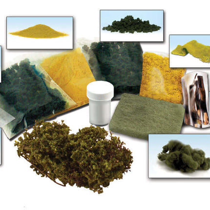 Woodland Scenics 956 | Scenery Details - Learning Kit | Multi Scale - Squeaky's Trains