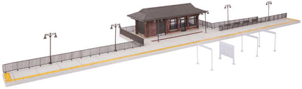 Walthers Cornerstone 933-3392 Amtrak Rural Station Kit HO Scale - detail view 1