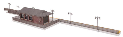 Walthers Cornerstone 933-3392 Amtrak Rural Station Kit HO Scale - detail view 2