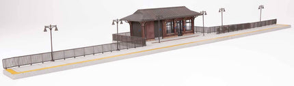 Walthers Cornerstone 933-3392 Amtrak Rural Station Kit HO Scale - detail view 3