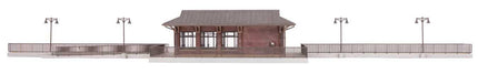 Walthers Cornerstone 933-3392 Amtrak Rural Station Kit HO Scale - detail view 7