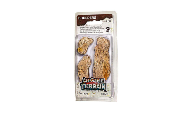 Woodland Scenics / All Game Terrain 6558 | Surface Boulders | Multi Scale