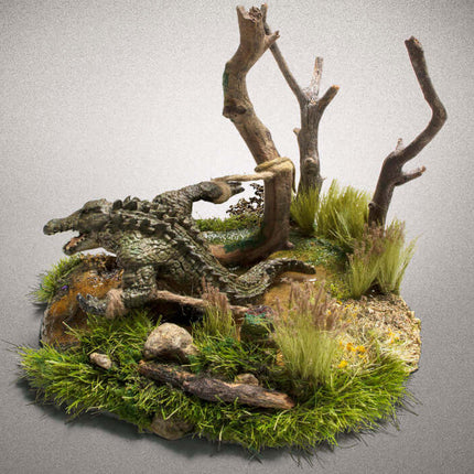 Woodland Scenics / All Game Terrain 6584 | Static Grass - Medium Green - 9/32" 7mm Tall | Multi Scale