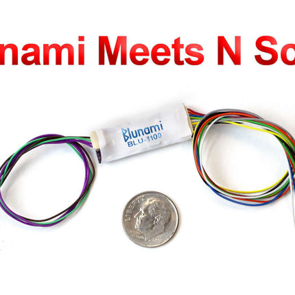 SoundTraxx 885601 BLU-1100 Blunami EMD Bluetooth DCC sound decoder for model trains