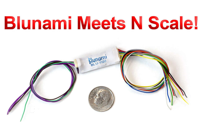 SoundTraxx 885601 BLU-1100 Blunami EMD Bluetooth DCC sound decoder for model trains