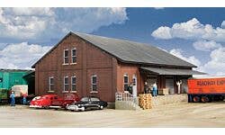 Walthers Cornerstone 933-2954 | Brick Freight House Kit | HO Scale