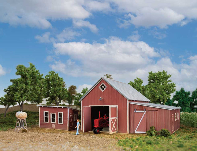 Walthers Cornerstone 3346 | Chicken Coop and Sheds Building Kit | HO Scale