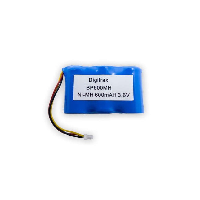 Digitrax BP600MH battery pack, Ni-MH 600mAH 3.6V rechargeable for DT602 Series throttles.