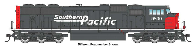 Walthers Mainline 910-11031 HO scale EMD SD70M diesel locomotive in Southern Pacific paint, road number 9823