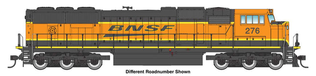 Walthers Mainline 910-21021 HO scale EMD SD75I diesel locomotive in BNSF Railway paint, road number 278