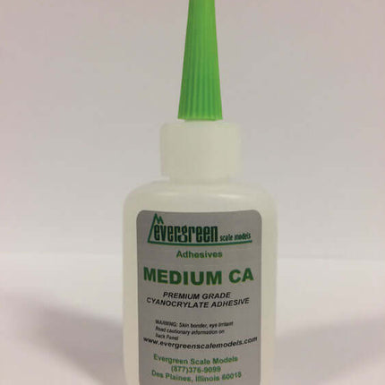 Evergreen Scale Models | Medium CA Adhesive | Modeling Glue