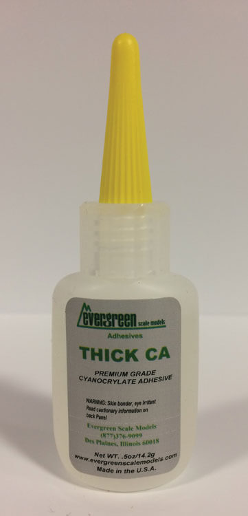 Evergreen Scale Models | Thick CA Adhesive | Modeling Glue