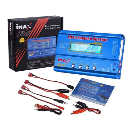 iMAX B6 Li-ion Polymer Balance Charger 80w - Squeaky's Trains