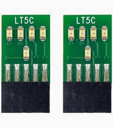 Digitrax LT5C | 2-Pack LocoNet Cable Tester Module - Diagnose RJ12 Cables & LocoNet Bus Issues | Multi Scale