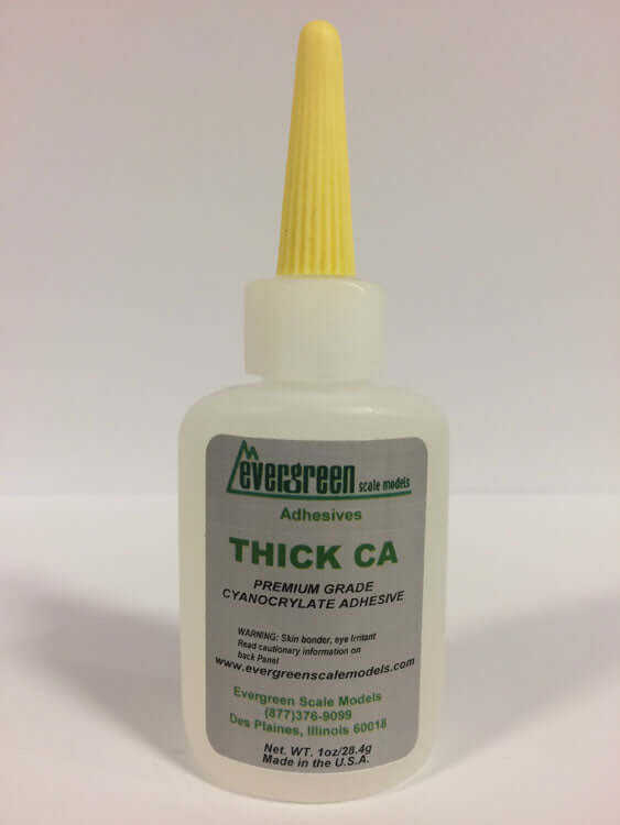 Evergreen Scale Models | Thick CA Adhesive | Modeling Glue