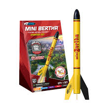 Estes 5332 | Mini Bertha Starter Set - Beginner Rocket, 650ft