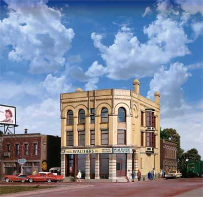 Walthers 933-4203 | Water Street Building Kit | HO Scale