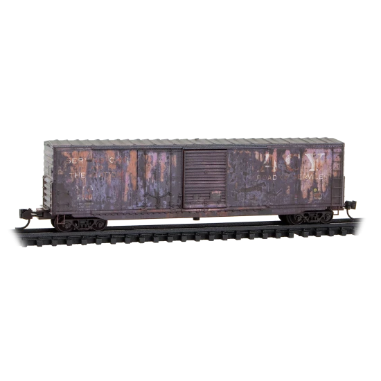 Micro-Trains 07644530 50' Standard Boxcar Akron Canton & Youngstown #2320 Weathered N Scale