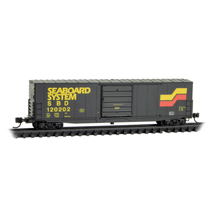 Micro-Trains 18000335 | 50' Standard Boxcar - Seaboard #120202 | N Scale
