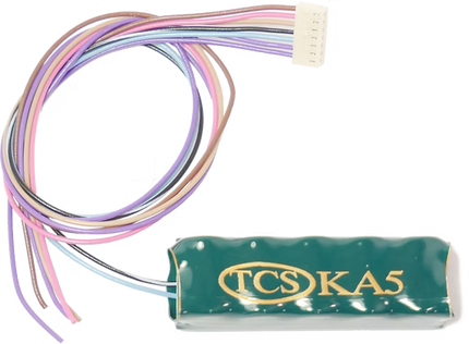 TCS 1685 WAUX-KA5 Keep Alive with Auxiliary Harness for WOW101 DCC decoder