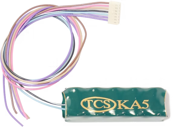 TCS 1685 WAUX-KA5 Keep Alive with Auxiliary Harness for WOW101 DCC decoder