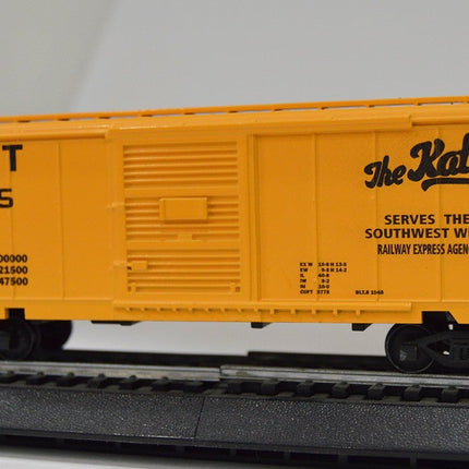 Value Trains 40-305 HO 40' PS-1 Boxcar - MKT The Katy Yellow Scheme