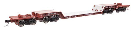 WalthersMainline 910-50235 | 81' 8-Axle Depressed Center Flatcar - Southern #50030 | HO Scale