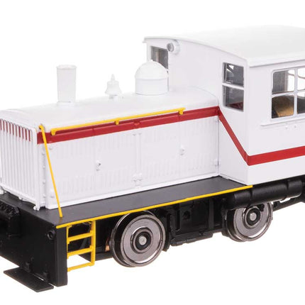 Walthers Mainline 910-10020 Plymouth ML-8 Industrial Switcher White Undecorated HO Scale DC diesel locomotive