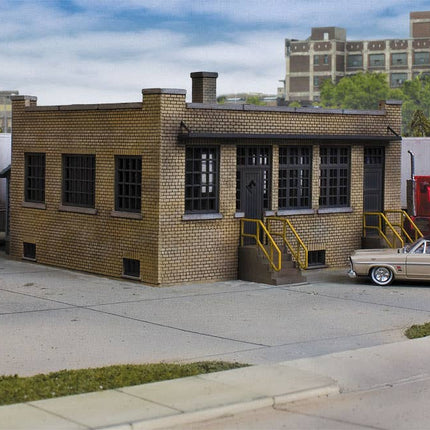 Walthers Cornerstone 4020 | Industry Office Building Kit | HO Scale