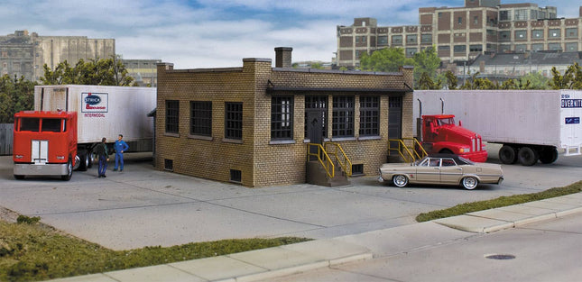 Walthers Cornerstone 4020 | Industry Office Building Kit | HO Scale