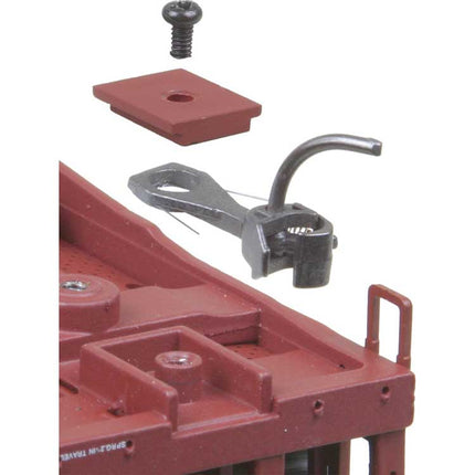Kadee 380-14850 | #148-50 Whisker® Metal Couplers Bulk Pack (50 Pairs) | HO Scale components and installation
