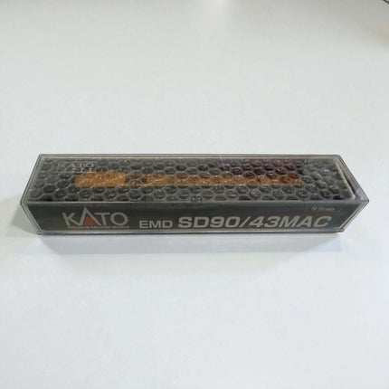 Kato 176-5625 | EMD SD90/43MAC – Standard DC – Union Pacific #3750 | N Scale model displayed in packaging.