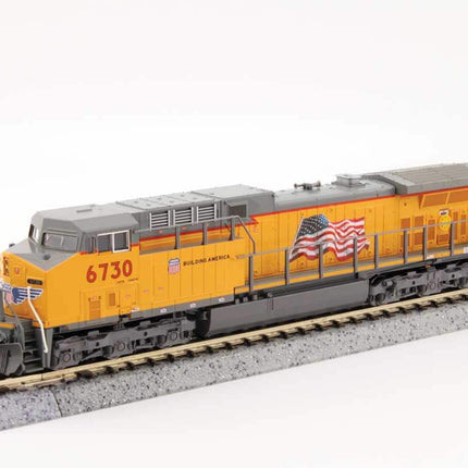 Kato USA Inc 176-7040 | GE AC4400CW Low Numberboards – Standard DC – Union Pacific #6730 | N Scale