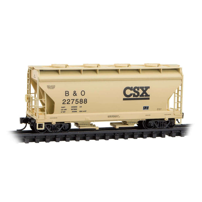 2) 993 01 070 / MICRO-TRAINS 3 WAGONS TREMIE TYPE