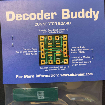 NixTrainz | Decoder Buddy Original (1K Ohm, 8 Outputs)