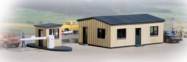 Walthers Cornerstone 3517 | Office & Guard Shack Building Kit | HO Scale