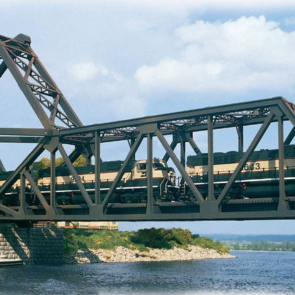 Walthers Cornerstone 3070 | Operating Single-Track Railroad Bascule Bridge Building Kit | HO Scale