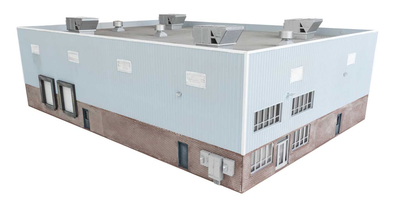 Walthers 933-4145 | Plastic Pellet Plant Building Kit | HO Scale ...