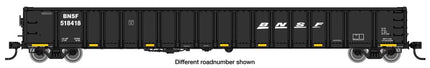 WalthersMainline 910-6435 | 68' Railgon Gondola - Ready To Run - BNSF #518550 | HO Scale